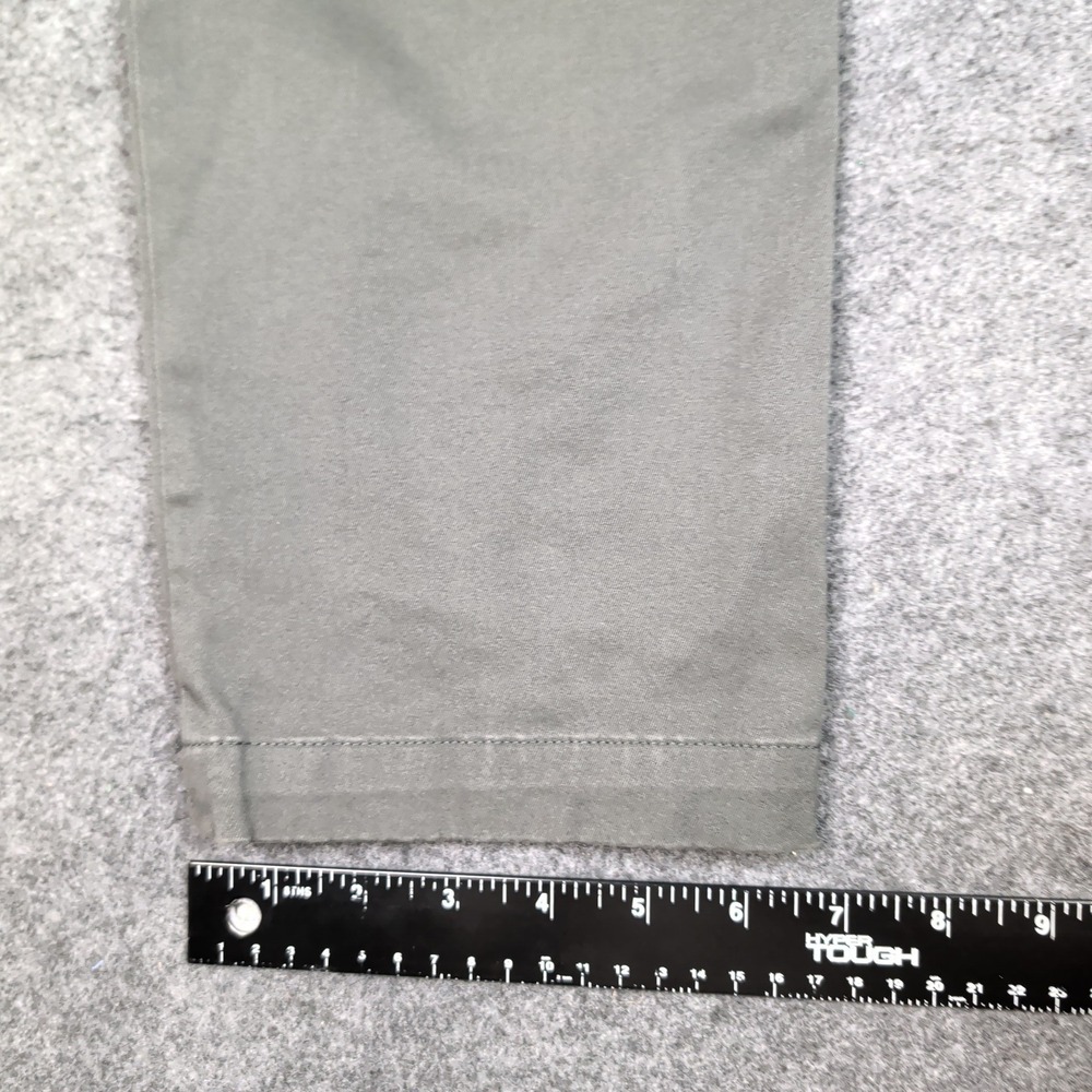 Banana Republic Slim Fit Chinos Mens 33x32 Olive Green Stretch Cotton Pants - Picture 12 of 16
